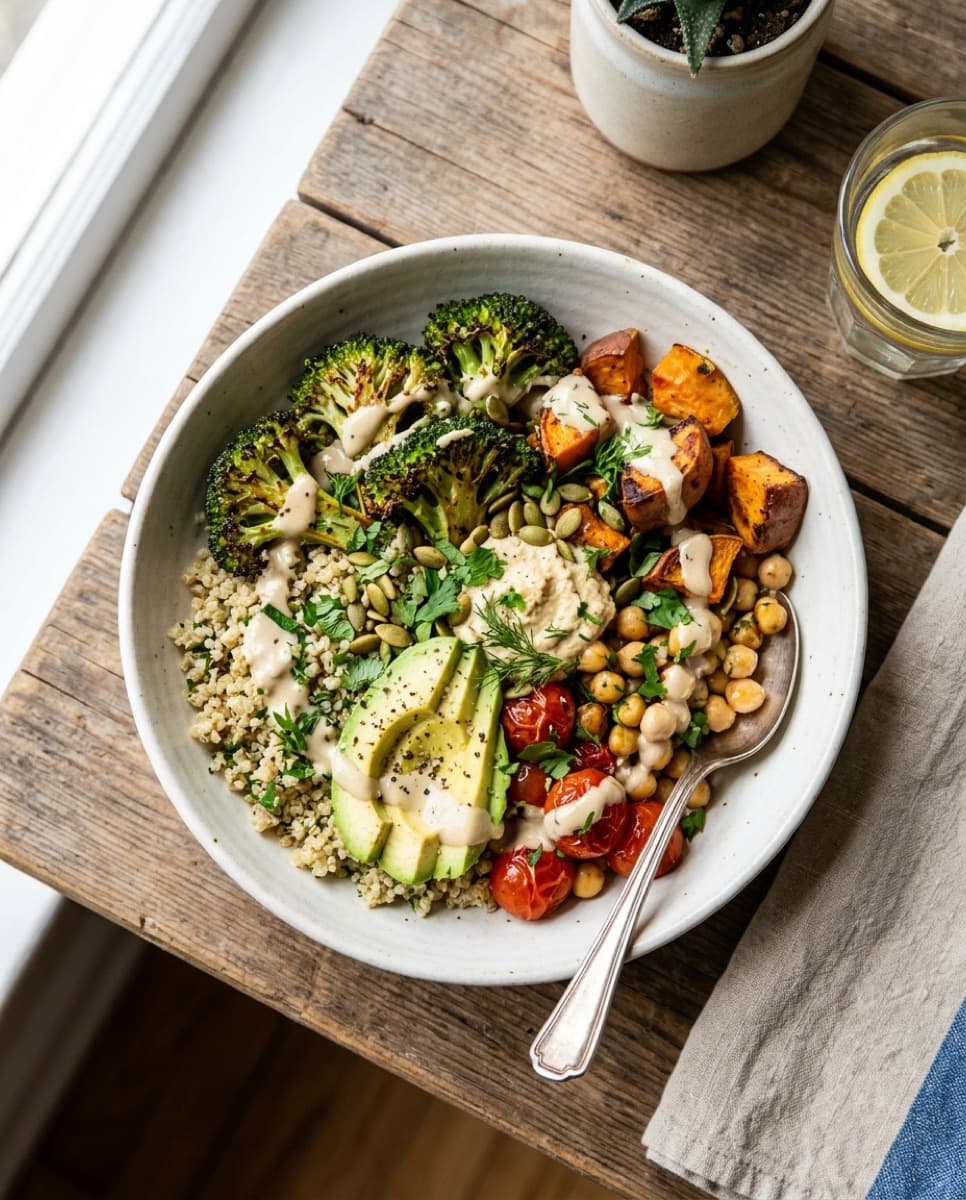 Roasted Veggie Grain Bowl