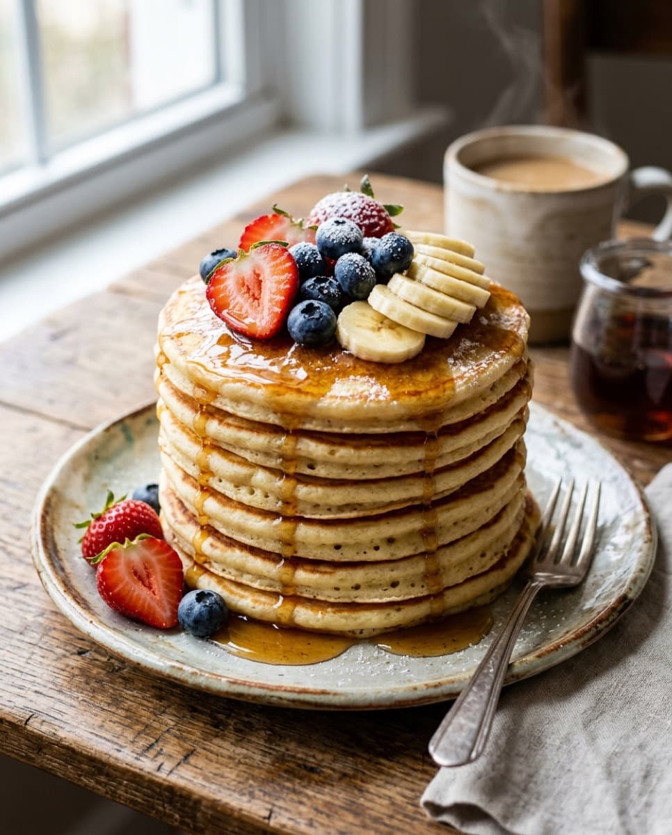 Berry Pancake Stack