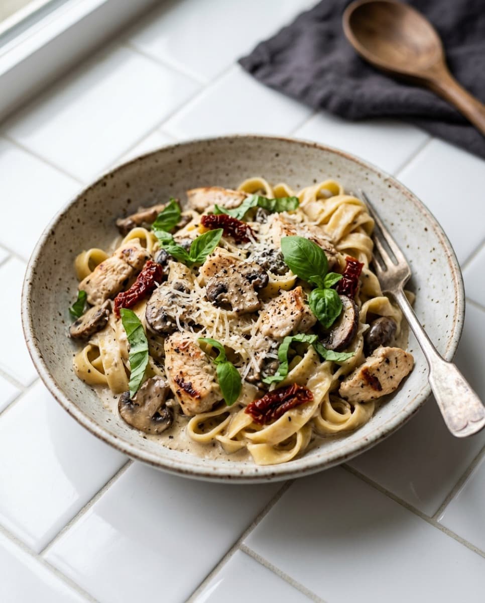Sun-Dried Tomato Pasta