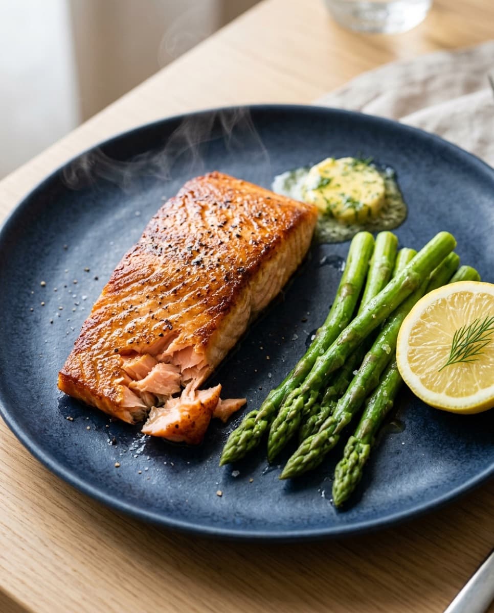 Lemon-Herb Seared Salmon